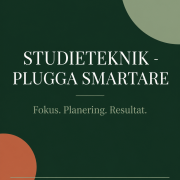 Studieteknik - Plugga smartare